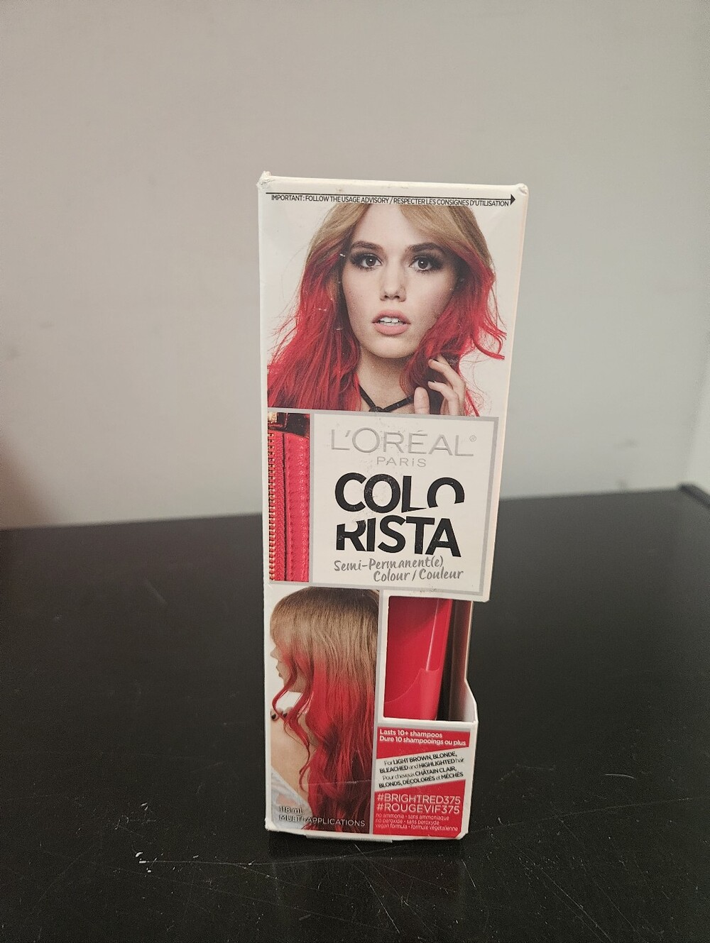 L'Oréal Colorista Semi-Permanent Hair Color — Bright Red